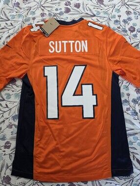 Authentic Courtland Sutton Jersey, Nike, New, Denver Broncos, SMALL NEW w/tags